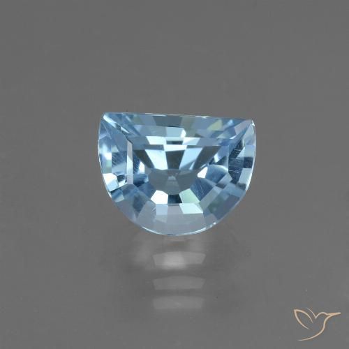 Topaze Bleu Suisse naturelle Fantaisie, 2.44 ct, VVS-VS