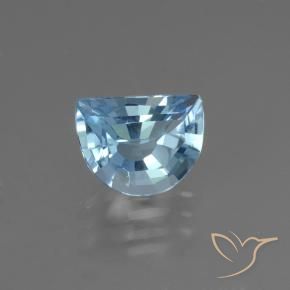 Topaze Bleu Suisse naturelle Fantaisie, 2.44 ct, VVS-VS