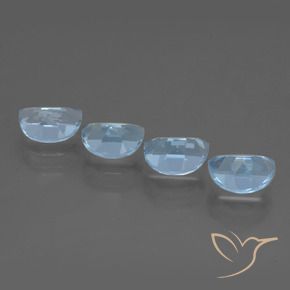 Shop natural 4.45ct Bleu ciel Topaze gems, Fantaisie, from Brésil at GemSelect. In stock, global shipping!