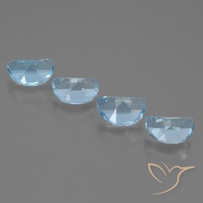Shop natural 4.18ct Bleu ciel Topaze gems, Fantaisie, from Brésil at GemSelect. In stock, global shipping!