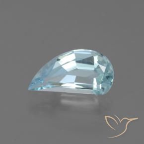 Topaze Bleu ciel naturelle Fantaisie, 1.42 ct, VVS