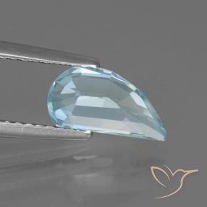 Topaze Bleu ciel naturelle Fantaisie, 1.42 ct, VVS