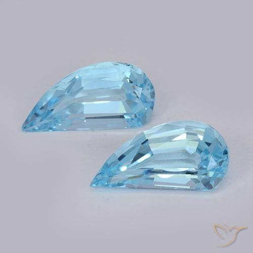 Achetez naturel 2.69ct Bleu Suisse Topaze gems, Forme fantaisie, En provenance Brésil chez GemSelect. En stock, livraison internationale!