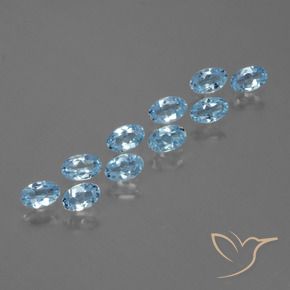 Shop natural 2.93ct Bleu ciel Topaze gems, ovale, from Brésil at GemSelect. In stock, global shipping!