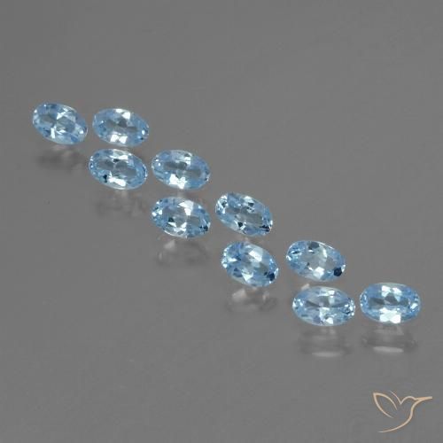 Shop natural 2.95ct Bleu Suisse Topaze gems, ovale, from Brésil at GemSelect. In stock, global shipping!