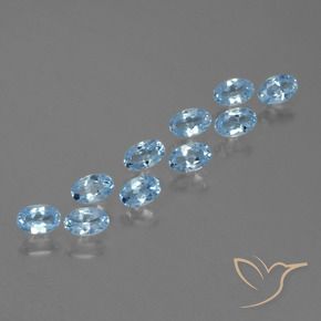 Shop natural 2.95ct Bleu Suisse Topaze gems, ovale, from Brésil at GemSelect. In stock, global shipping!