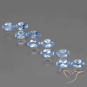 Shop natural 3.20ct Bleu ciel Topaze gems, ovale, from Brésil at GemSelect. In stock, global shipping!