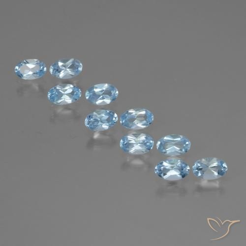 Shop natural 3.22ct Bleu ciel Topaze gems, ovale, from Brésil at GemSelect. In stock, global shipping!