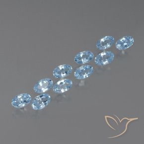 Shop natural 3.16ct Bleu Suisse Topaze gems, ovale, from Brésil at GemSelect. In stock, global shipping!