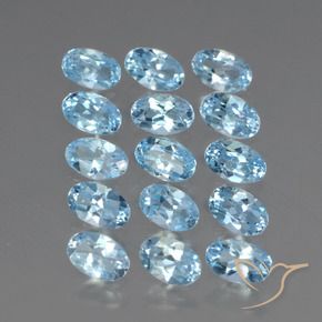 Shop natural 3.89ct Bleu Suisse Topaze gems, ovale, from Brésil at GemSelect. In stock, global shipping!