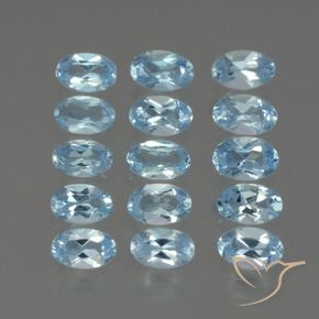 Shop natural 4.33ct Bleu Suisse Topaze gems, ovale, from Brésil at GemSelect. In stock, global shipping!