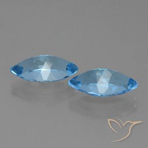 Shop natural 7.86ct Bleu Suisse Topaze gems, Marquise, from Brésil at GemSelect. In stock, global shipping!