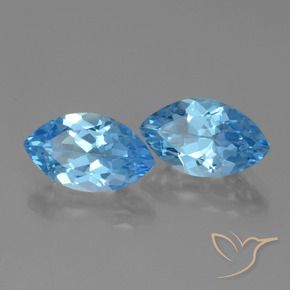 Shop natural 8.76ct Bleu Suisse Topaze gems, Marquise, from Brésil at GemSelect. In stock, global shipping!