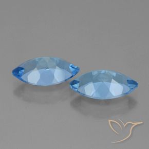 Shop natural 8.76ct Bleu Suisse Topaze gems, Marquise, from Brésil at GemSelect. In stock, global shipping!
