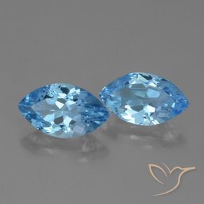 Shop natural 7.74ct Bleu Suisse Topaze gems, Marquise, from Brésil at GemSelect. In stock, global shipping!