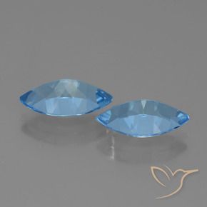 Shop natural 7.74ct Bleu Suisse Topaze gems, Marquise, from Brésil at GemSelect. In stock, global shipping!