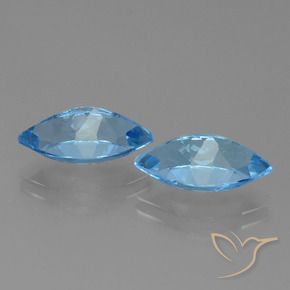 Shop natural 8.11ct Bleu Suisse Topaze gems, Marquise, from Brésil at GemSelect. In stock, global shipping!