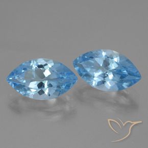 Shop natural 8.10ct Bleu Suisse Topaze gems, Marquise, from Brésil at GemSelect. In stock, global shipping!