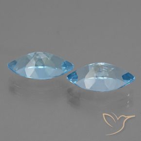 Shop natural 8.21ct Bleu Suisse Topaze gems, Marquise, from Brésil at GemSelect. In stock, global shipping!