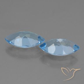 Shop natural 7.68ct Bleu ciel Topaze gems, Marquise, from Brésil at GemSelect. In stock, global shipping!