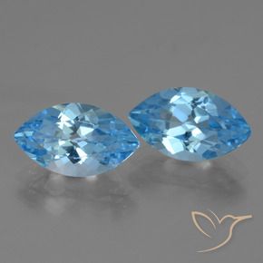 Shop natural 8.81ct Bleu Suisse Topaze gems, Marquise, from Brésil at GemSelect. In stock, global shipping!