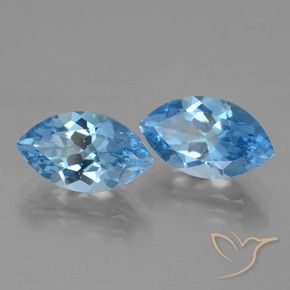 Shop natural 8.33ct Bleu ciel Topaze gems, Marquise, from Brésil at GemSelect. In stock, global shipping!