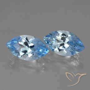 Shop natural 8.18ct Bleu Suisse Topaze gems, Marquise, from Brésil at GemSelect. In stock, global shipping!