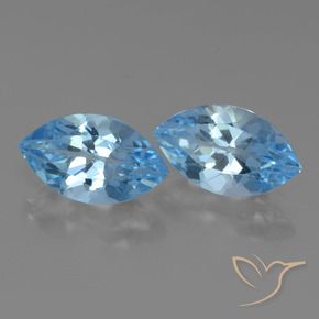 Shop natural 8.47ct Bleu Suisse Topaze gems, Marquise, from Brésil at GemSelect. In stock, global shipping!