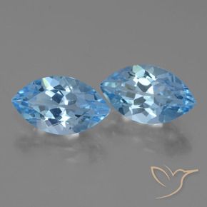 Shop natural 8.41ct Bleu Suisse Topaze gems, Marquise, from Brésil at GemSelect. In stock, global shipping!