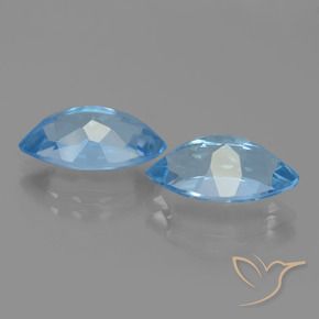 Shop natural 8.44ct Bleu Suisse Topaze gems, Marquise, from Brésil at GemSelect. In stock, global shipping!
