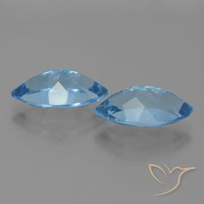 Shop natural 8.40ct Bleu Suisse Topaze gems, Marquise, from Brésil at GemSelect. In stock, global shipping!