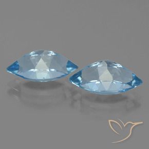 Shop natural 8.67ct Bleu ciel Topaze gems, Marquise, from Brésil at GemSelect. In stock, global shipping!