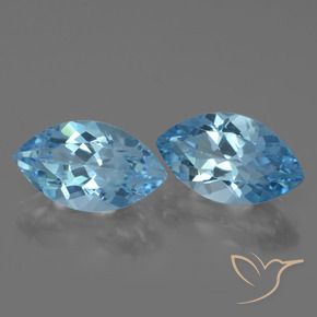 Shop natural 8.46ct Bleu Suisse Topaze gems, Marquise, from Brésil at GemSelect. In stock, global shipping!