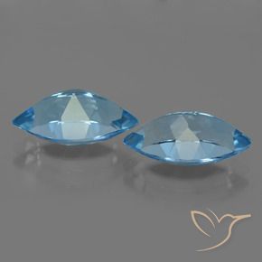 Shop natural 8.42ct Bleu Suisse Topaze gems, Marquise, from Brésil at GemSelect. In stock, global shipping!