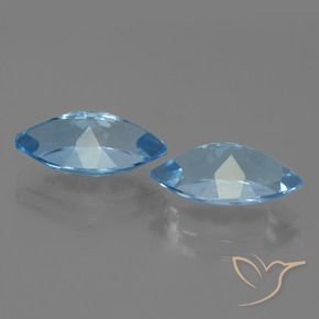 Shop natural 8.12ct Bleu Suisse Topaze gems, Marquise, from Brésil at GemSelect. In stock, global shipping!