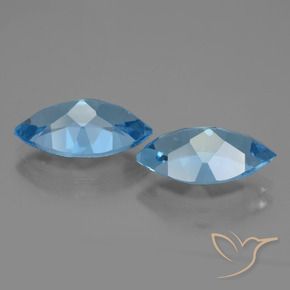 Shop natural 8.11ct Bleu Suisse Topaze gems, Marquise, from Brésil at GemSelect. In stock, global shipping!