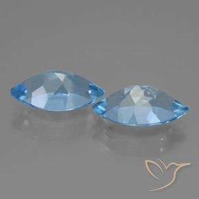 Shop natural 8.20ct Bleu ciel Topaze gems, Marquise, from Brésil at GemSelect. In stock, global shipping!
