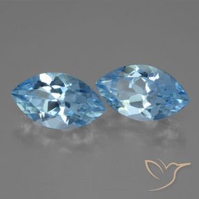 Shop natural 8.27ct Bleu Suisse Topaze gems, Marquise, from Brésil at GemSelect. In stock, global shipping!