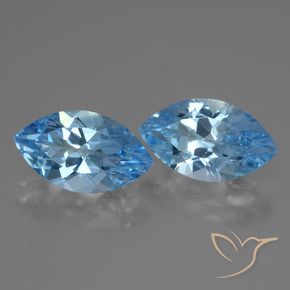 Shop natural 7.93ct Bleu Suisse Topaze gems, Marquise, from Brésil at GemSelect. In stock, global shipping!