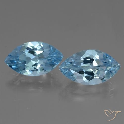 Shop natural 8.27ct Bleu Suisse Topaze gems, Marquise, from Brésil at GemSelect. In stock, global shipping!