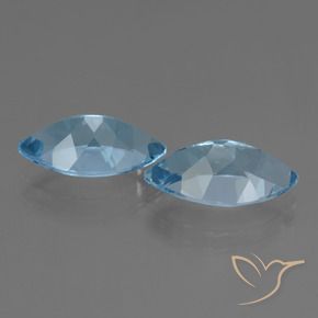 Shop natural 8.27ct Bleu Suisse Topaze gems, Marquise, from Brésil at GemSelect. In stock, global shipping!