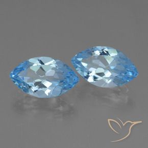 Shop natural 8.06ct Bleu Suisse Topaze gems, Marquise, from Brésil at GemSelect. In stock, global shipping!