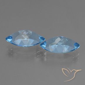 Shop natural 8.23ct Bleu Suisse Topaze gems, Marquise, from Brésil at GemSelect. In stock, global shipping!