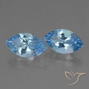 Shop natural 7.88ct Bleu Suisse Topaze gems, Marquise, from Brésil at GemSelect. In stock, global shipping!