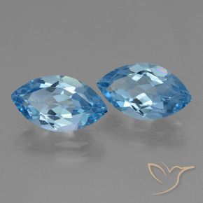 Shop natural 8.15ct Bleu ciel Topaze gems, Marquise, from Brésil at GemSelect. In stock, global shipping!