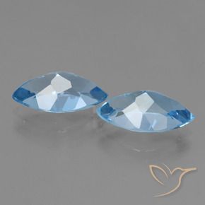 Shop natural 8.15ct Bleu ciel Topaze gems, Marquise, from Brésil at GemSelect. In stock, global shipping!
