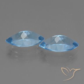 Shop natural 7.93ct Bleu Suisse Topaze gems, Marquise, from Brésil at GemSelect. In stock, global shipping!