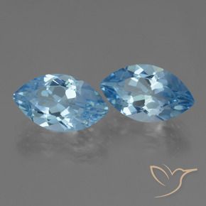 Shop natural 8.22ct Bleu Suisse Topaze gems, Marquise, from Brésil at GemSelect. In stock, global shipping!