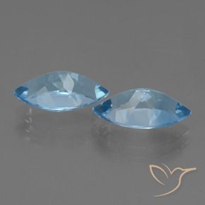 Shop natural 8.22ct Bleu Suisse Topaze gems, Marquise, from Brésil at GemSelect. In stock, global shipping!