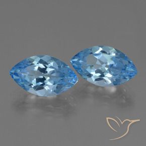 Shop natural 8.19ct Bleu Suisse Topaze gems, Marquise, from Brésil at GemSelect. In stock, global shipping!